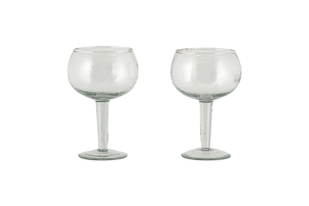 Yala Hammered Gin Glass - Clear (Set of 2) - Image 5